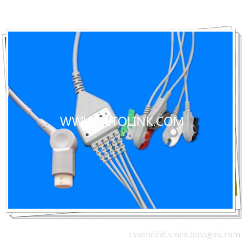 Philips M3500B/M43120A/M43200A Patient Monitor ECG Cables